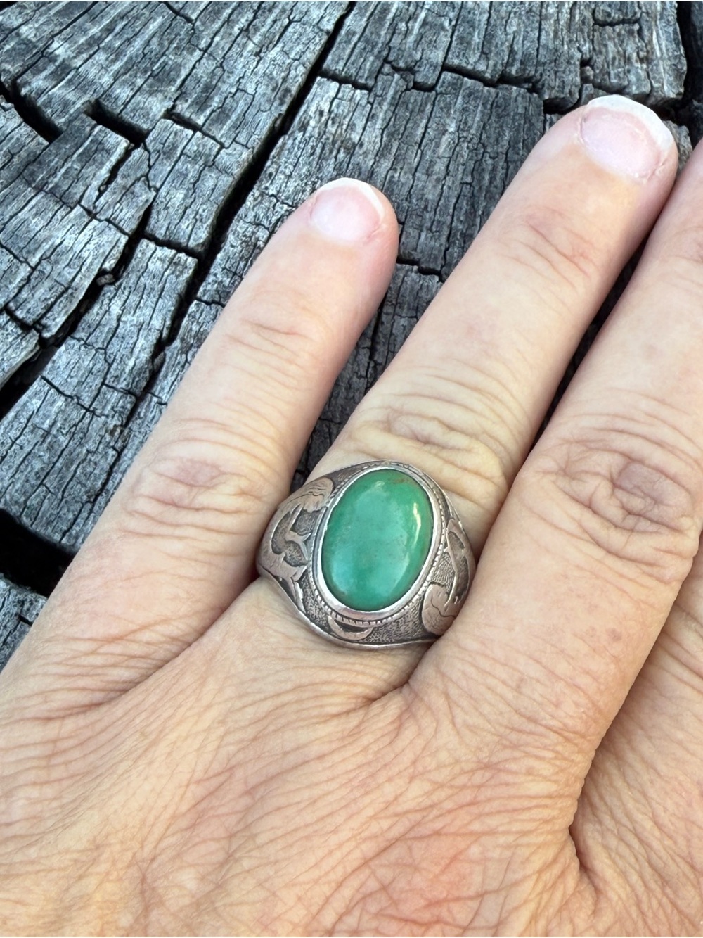 Sterling Silver Siren/Mermaid Ring - Picture 6 of 9